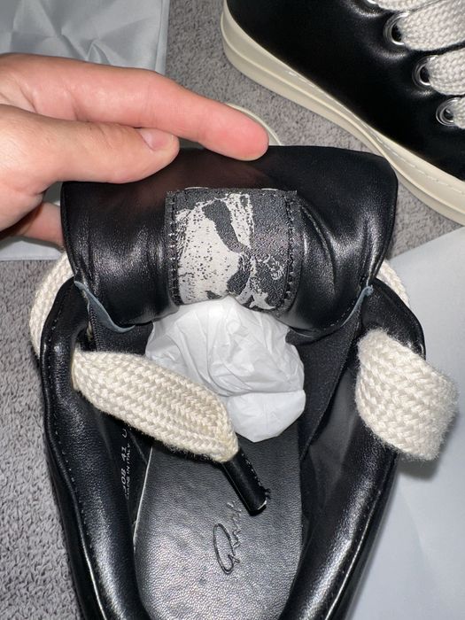 Rick Owens Jumbo Lace Shoes,кросівки рік овенс,42