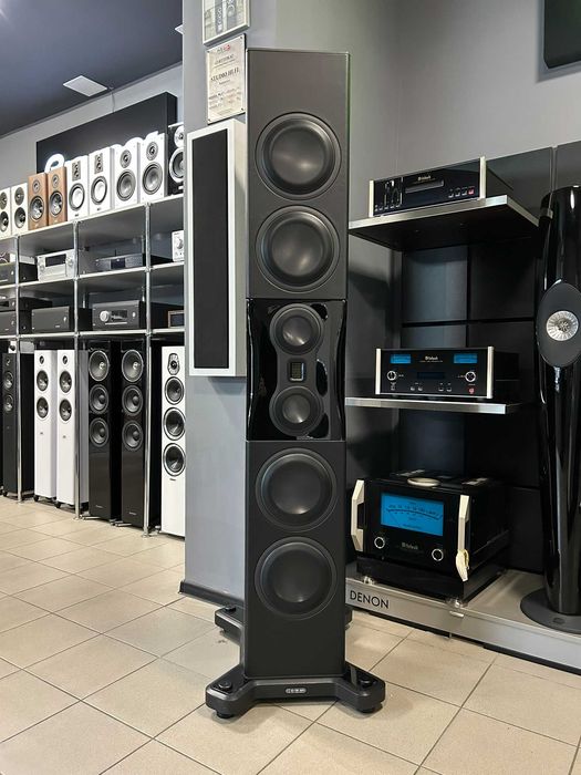 Monitor Audio Platinum PL500 II Kolumny podłogowe Czarny OUTLET! PARA!
