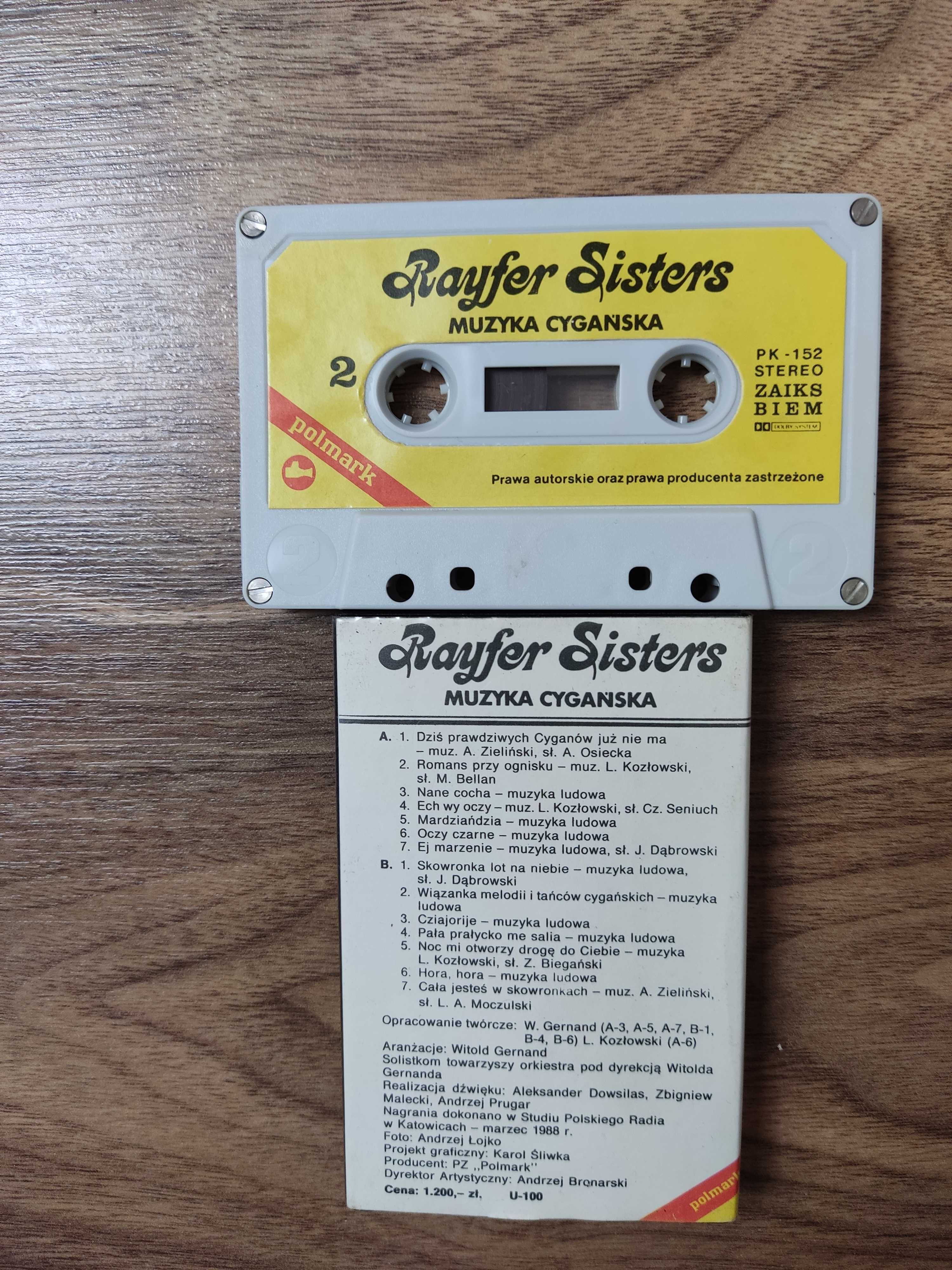 Rayfer Sisters Muzyka cygańska kaseta Polmark
