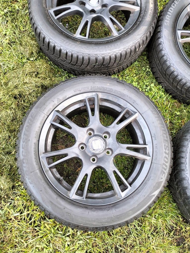 Sprzedam felgi 5*112 z oponami zimowymi 16"