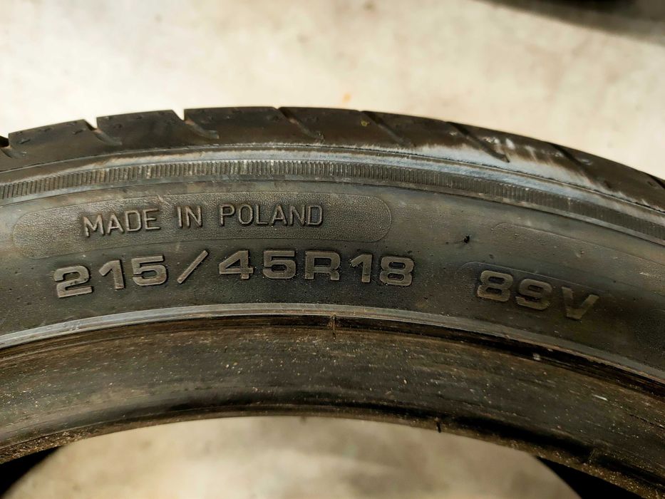 2x opona Goodyear Eagle F1 Asymmetric 3 215/45/18  PAR 87