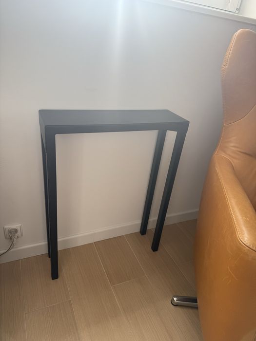 Konsolka  loft metalowa czarna