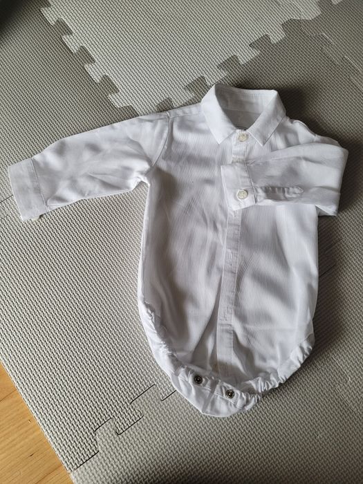 Komplet do chrztu, okolicznościowy, marynarka roz.68