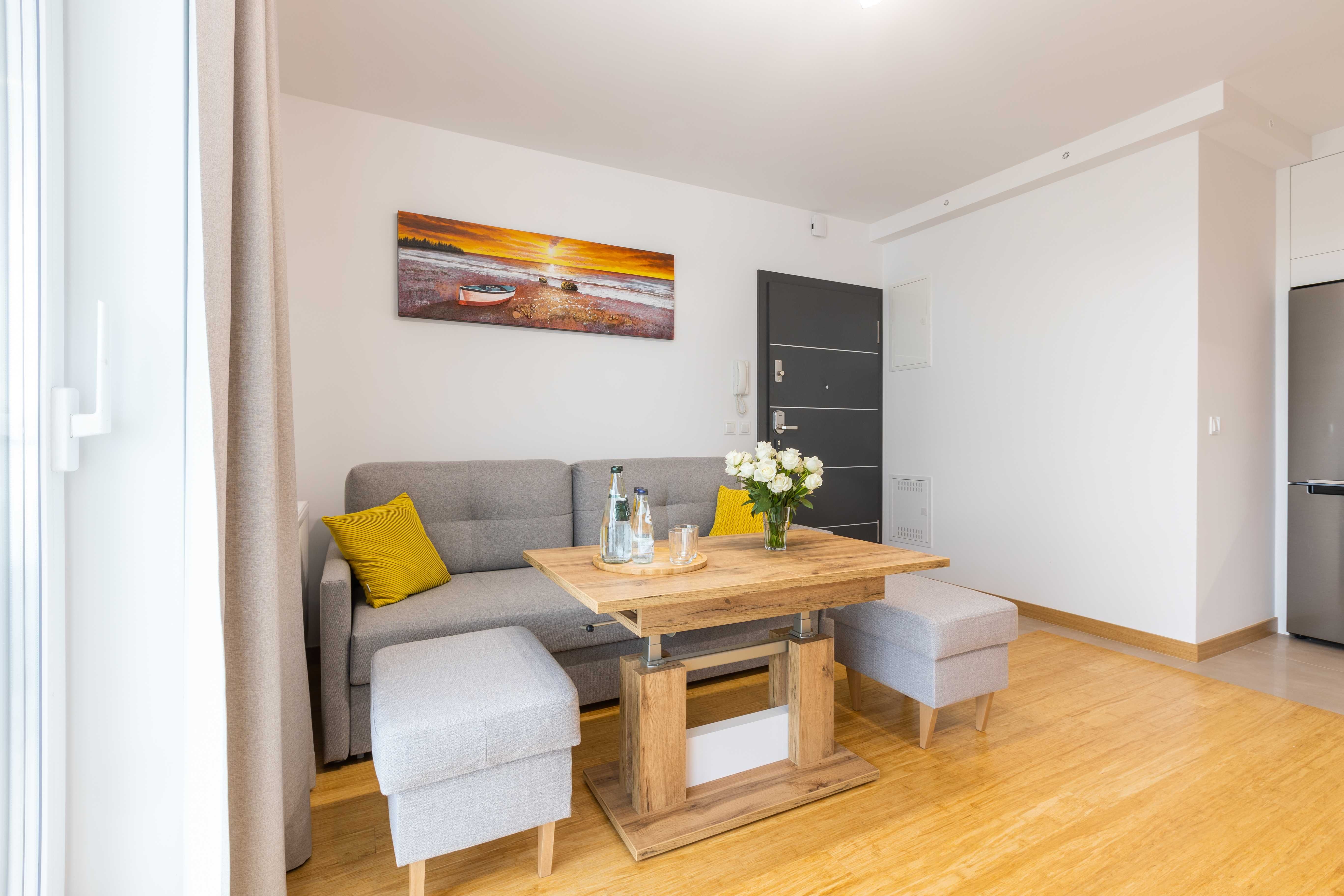 Apartament Perłowe Tarasy w Sarbinowie