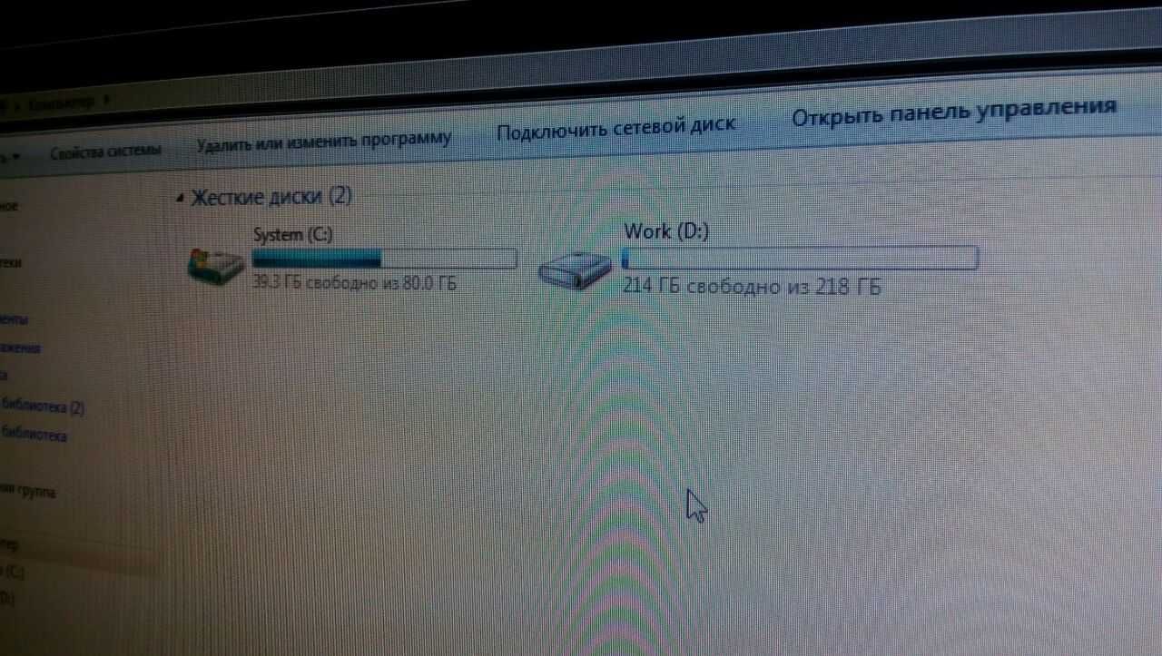 Черный ПК на core i3, ОЗУ 4gb, Видео radeon hd4650 + Монитор Acer 23