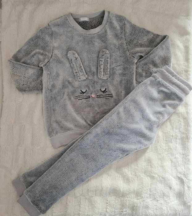 Dresy misiowe dla dziewczynki spodnie i bluza od 116 do 122