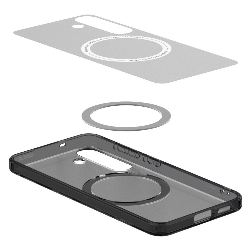 Etui Ultra Hybrid Mag na Samsung Galaxy S25 Zero One - czarne