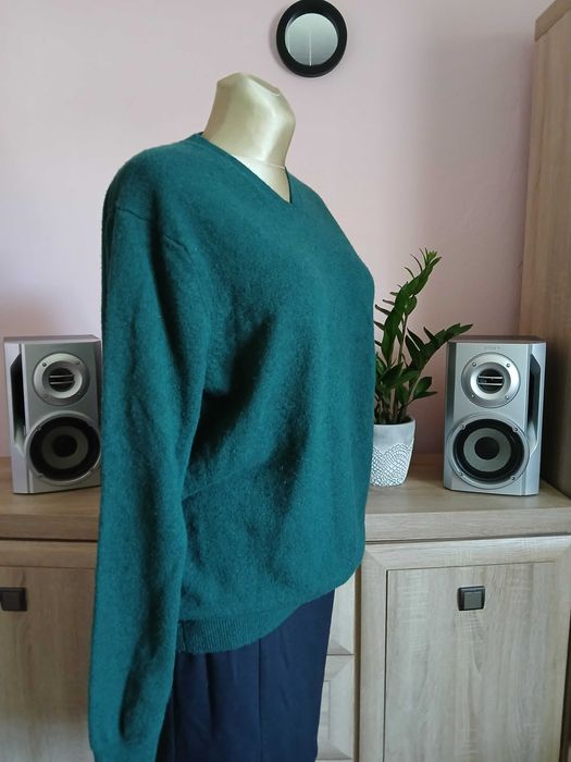 M&S świetny Sweter meski r.2XL miły i ciepły,lambswool