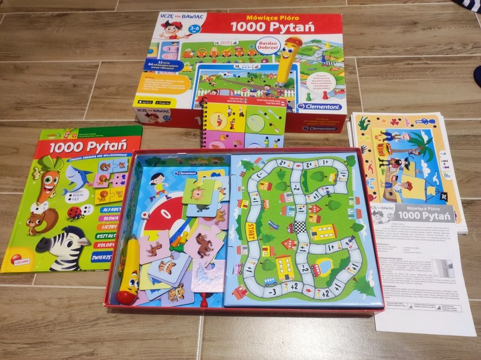 Mówiące Pióro 1000 pytań Clementoni