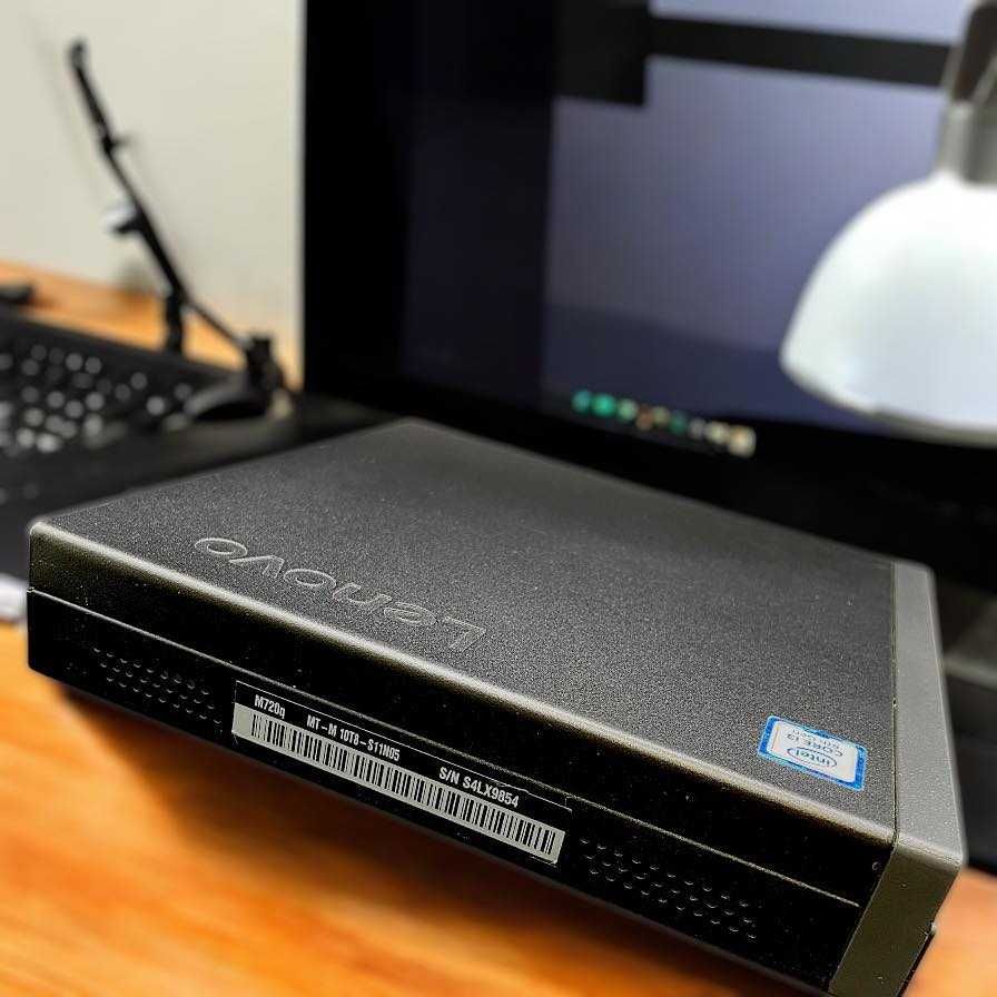 Mini Komputer Lenovo ThinkCentre M720Q / Bardzo dobry stan