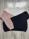 Trzykolorowy sweter, Sinsay, rozmiar L