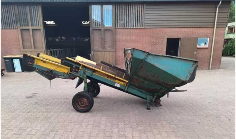 kosz zasypowy VISSER (podajnik,taśmociąg)