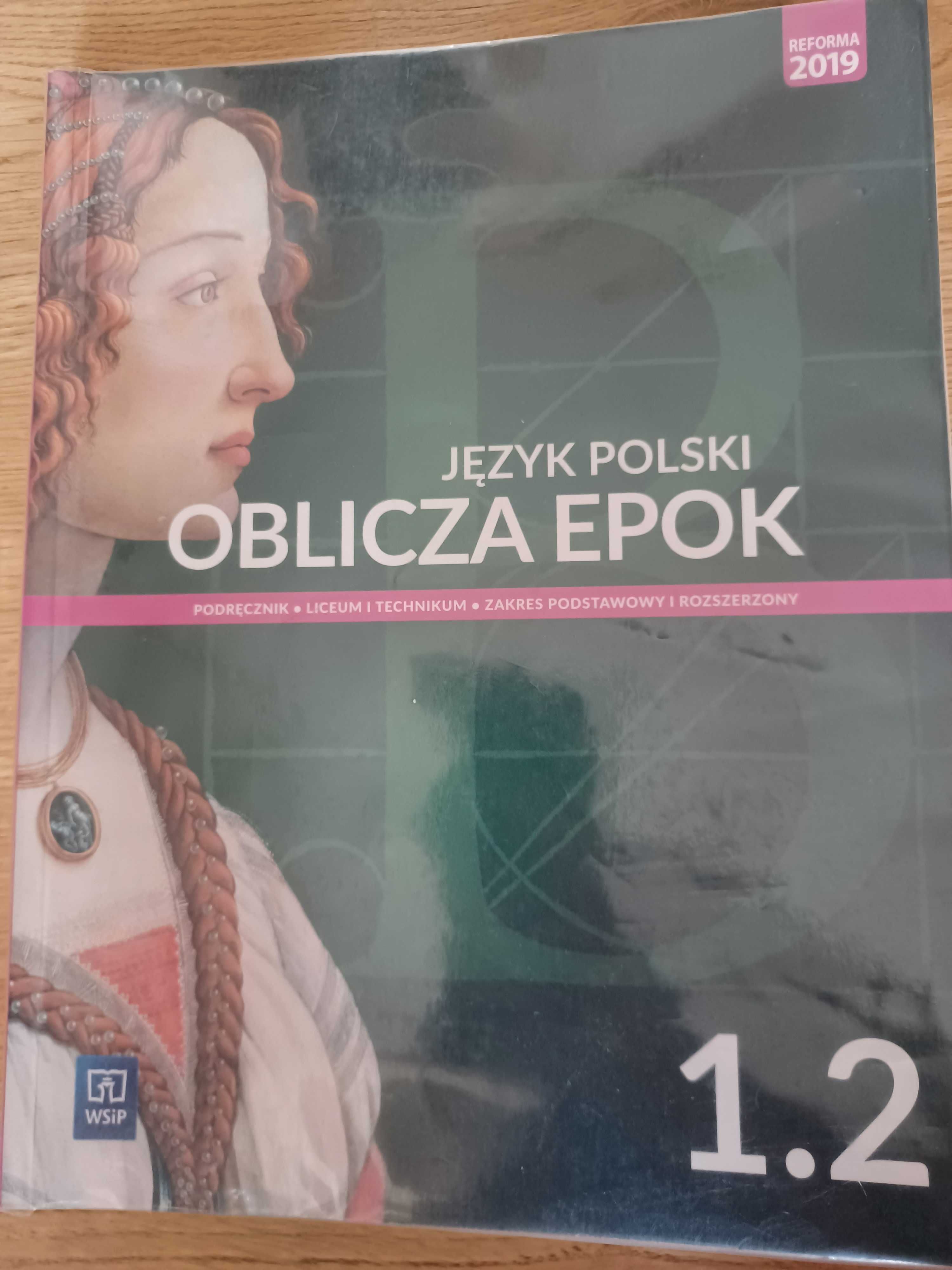 Sprzedam podręczniki oblicza epok do języka polskiego klasa 1