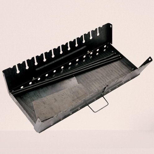 Мангал - чемодан 2 мм на 12 шампуров