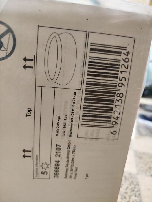 Piscina bestway + capa