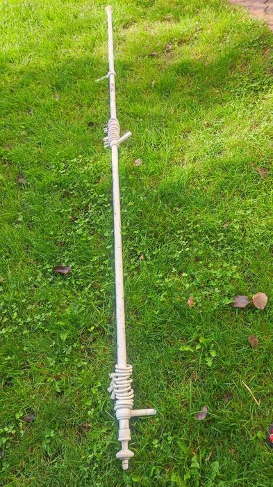 Karnisz bialy.plastikowy, 255cm