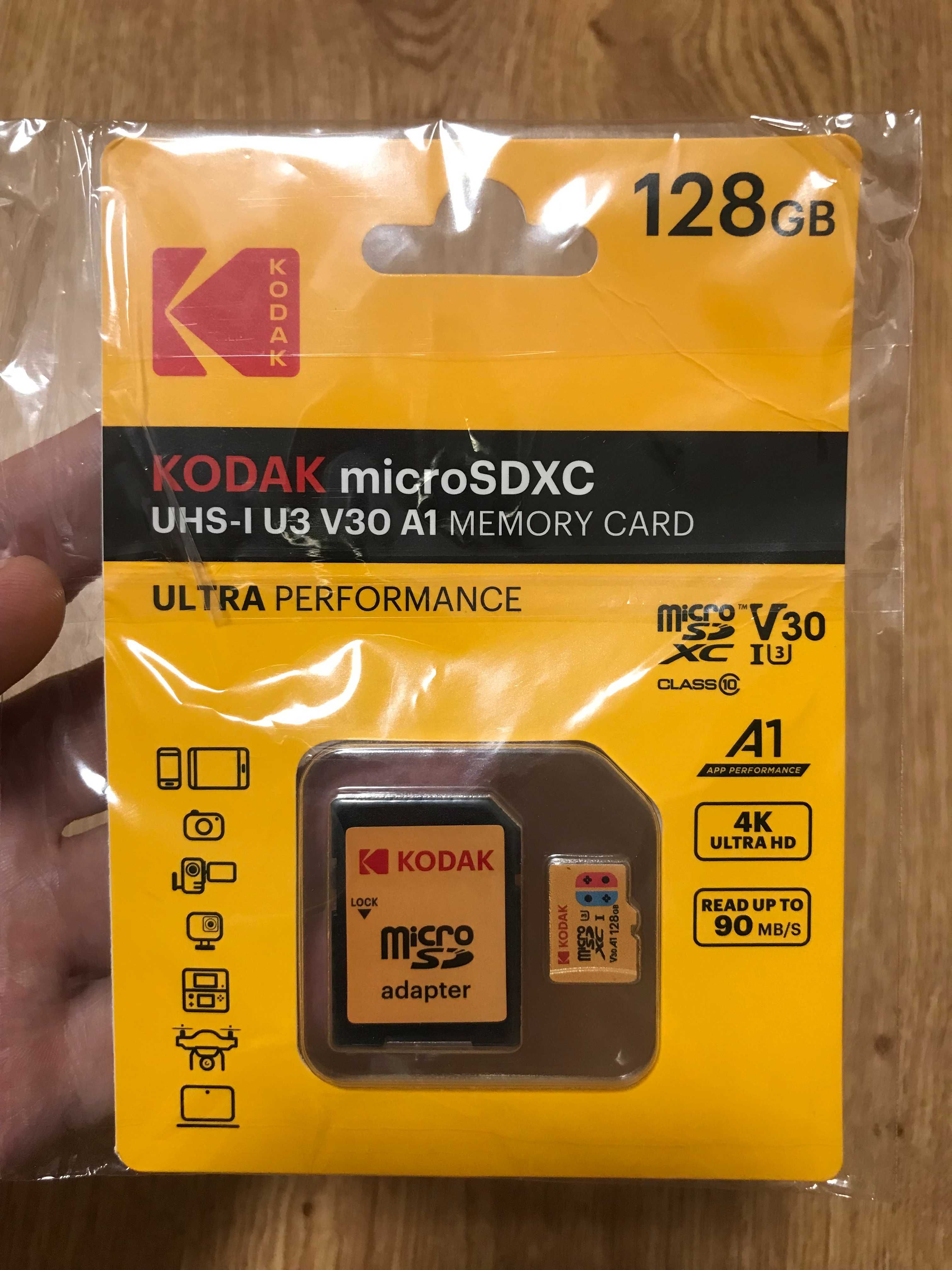 Карта пам’яті Micro SD 128 GB Kodak (10 Class) original