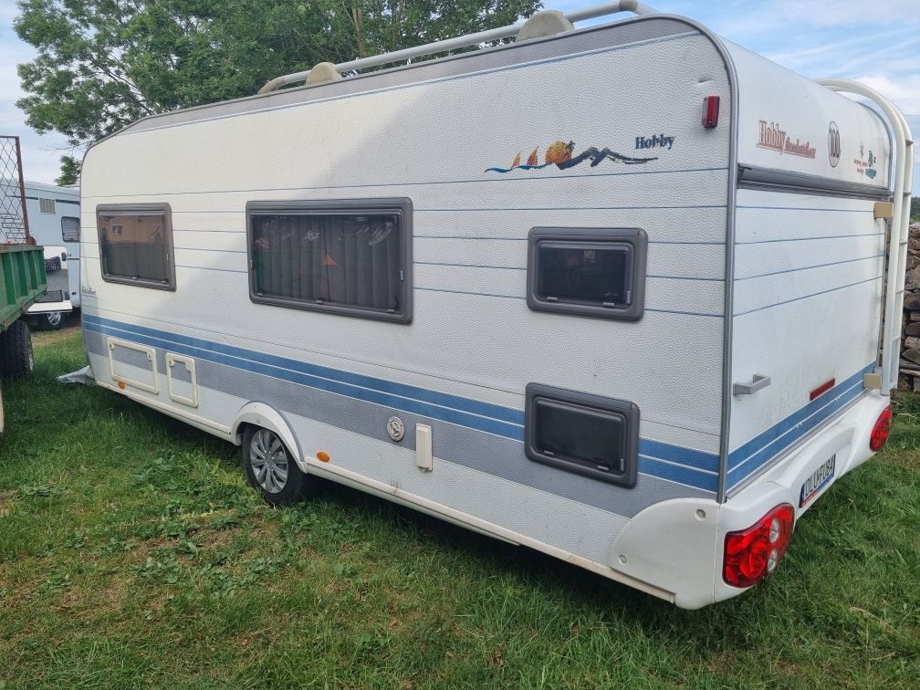 Przyczepa kempingowa Hobby  500 KMFE  7 osobowa