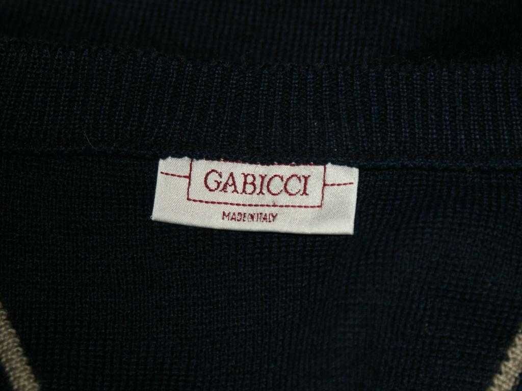 30% wełna sweter męski oldschool VINTAGE Gabicci XL