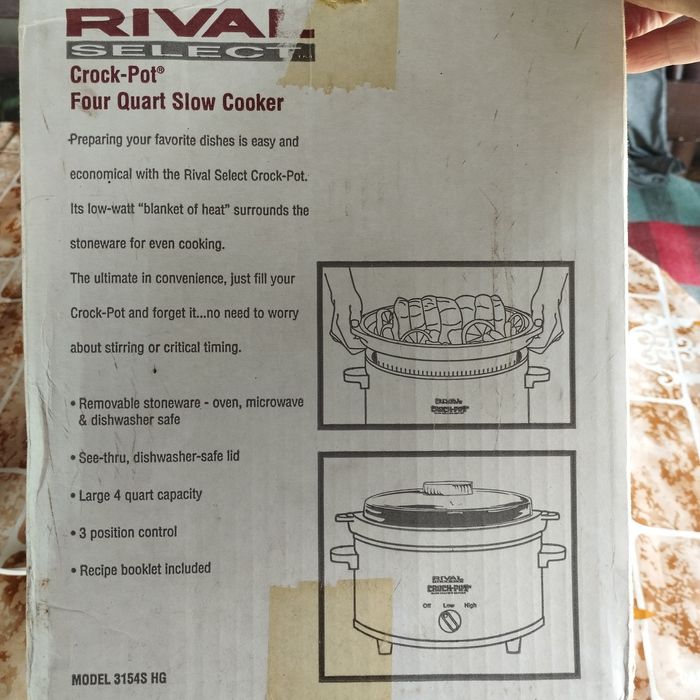 Мультиварка повільна Rival Crock-Pot. Виробництво США.