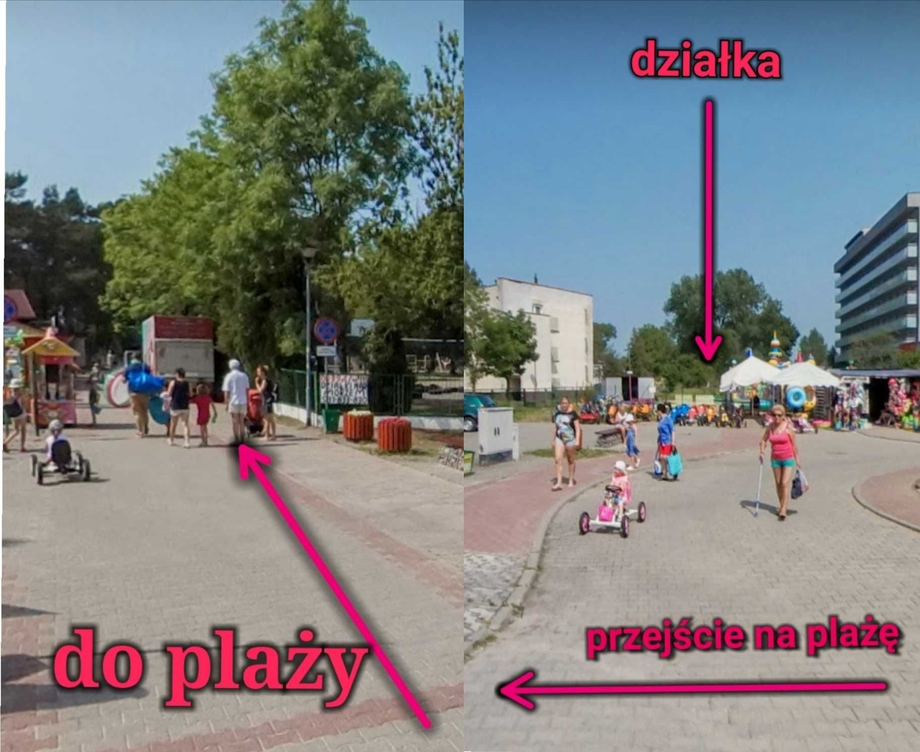 Działka plac teren  na wynajem Dąbki