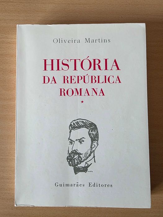 Livro "História da República Romana" de Oliveira Martins