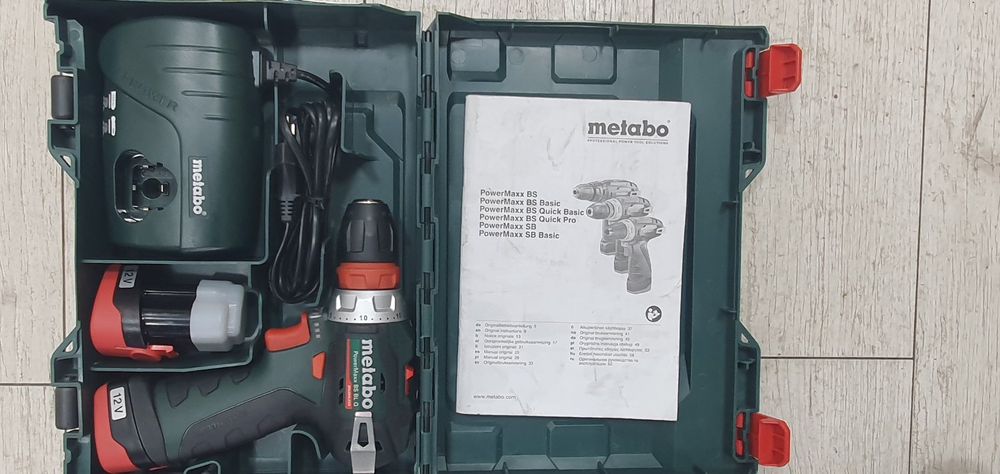 Акумуляторний шуруповерт Metabo BS BL Q 12V