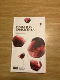 Livro 12 vinhos 12 histórias