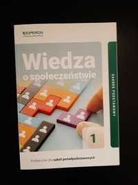 Wiedza o społeczeństwie 1 operon, podręcznik