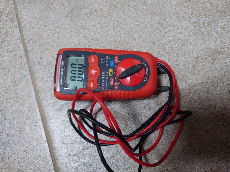 Мультиметр цифровий WURTH 071553370