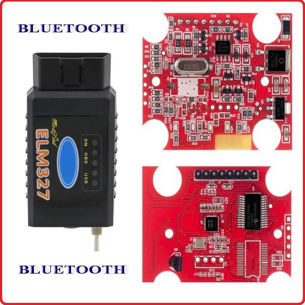 ELM327 V1.5 USB с Оригинал PIC18F25K80 и (FTDI OBD2 HS/MS CAN перекл)