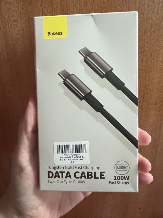 Baseus Cabo USB C 1 m