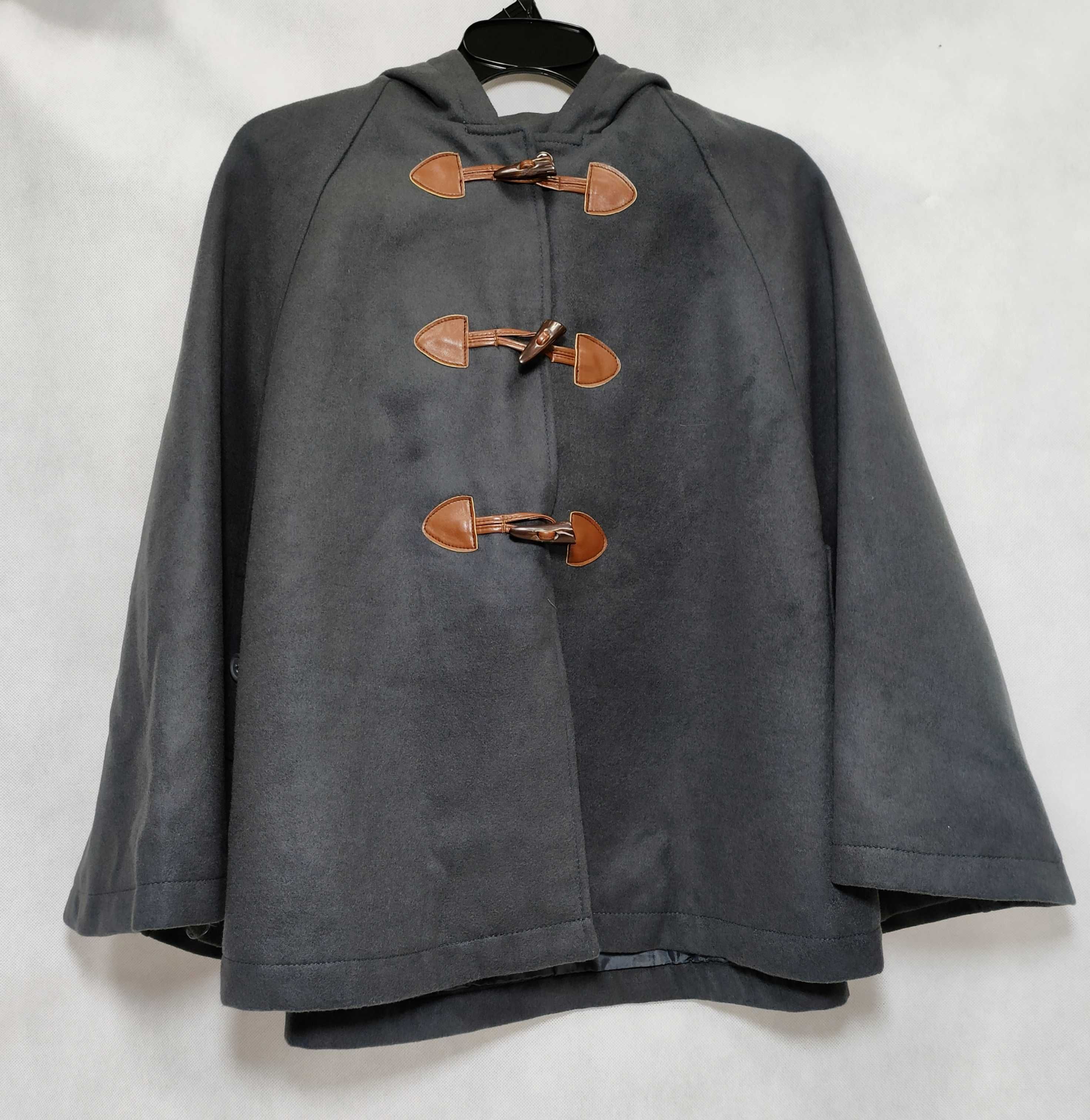 Kurtka z kapturem ponczo peleryna damska 158 cm LA REDOUTE