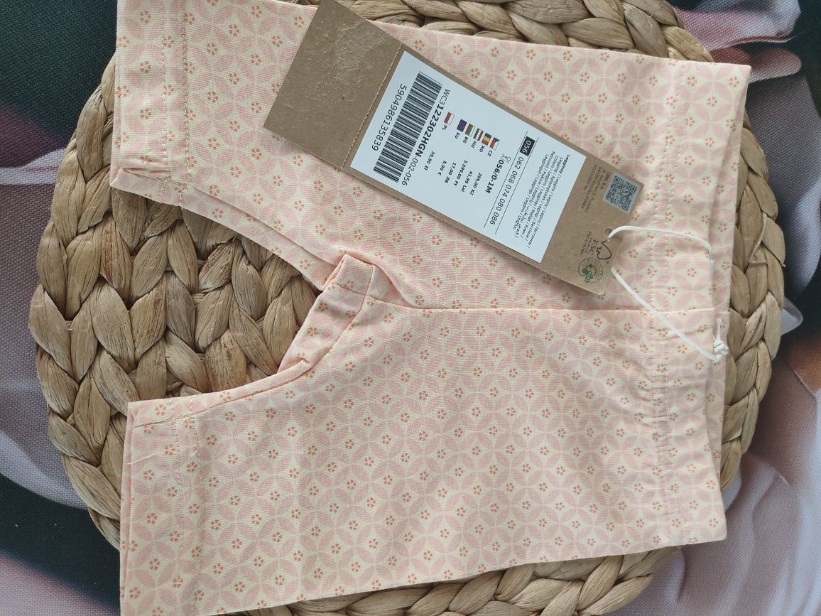 Nowy zestaw legginsów Coccodrillo dla dziewczynki – rozmiar 56