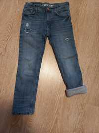 Джинсы на подкладке, штаны НМ,  122 см, 6-7 лет