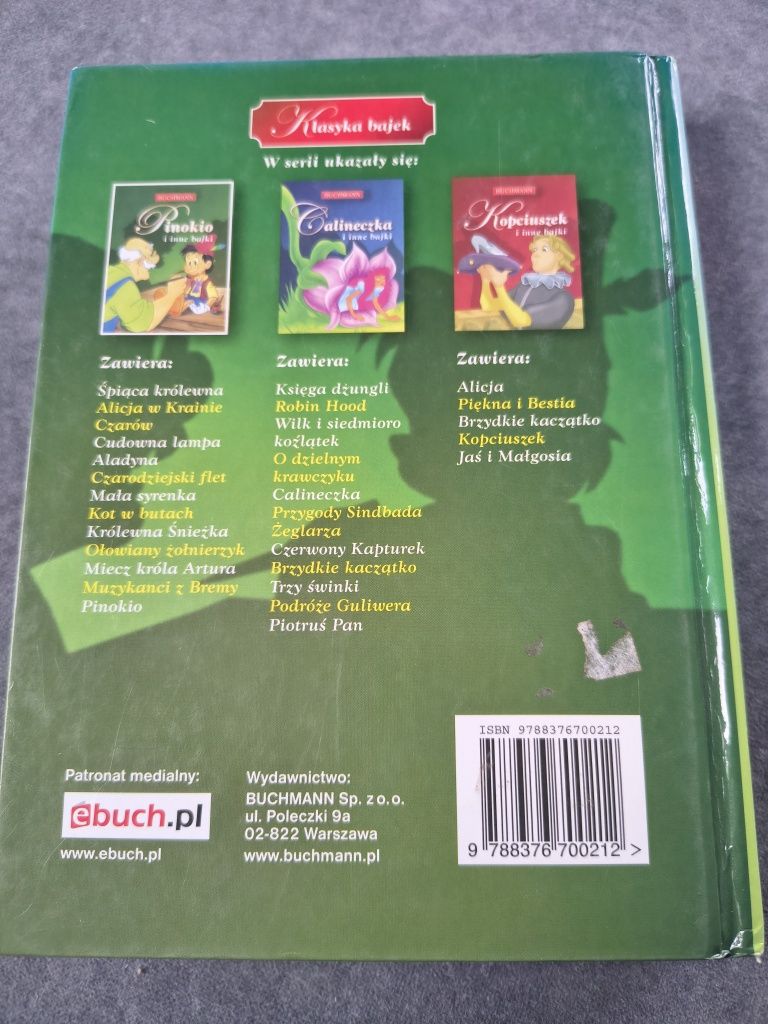 Klasyka bajek. Pinokio i inne bajki