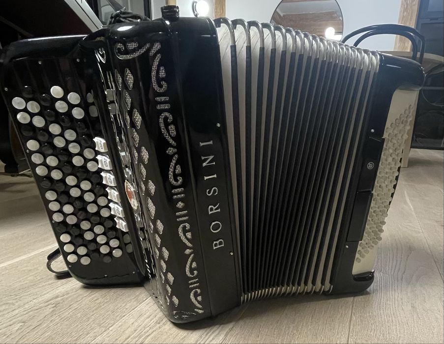 Borsini – akordeon guzikowy, 96 basów, bez konwertera