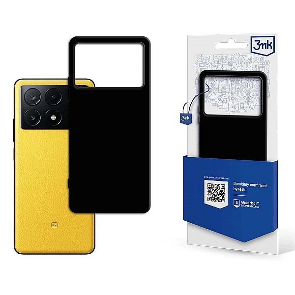 Etui 3mk Matt Case na Xiaomi Poco X6 Pro 5g - czarne