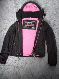 SUPERDRY PROFESI The Windcheater, kurtka sportowa damska , XS , czarna