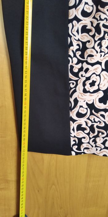 Плаття гарне синє з візерунком