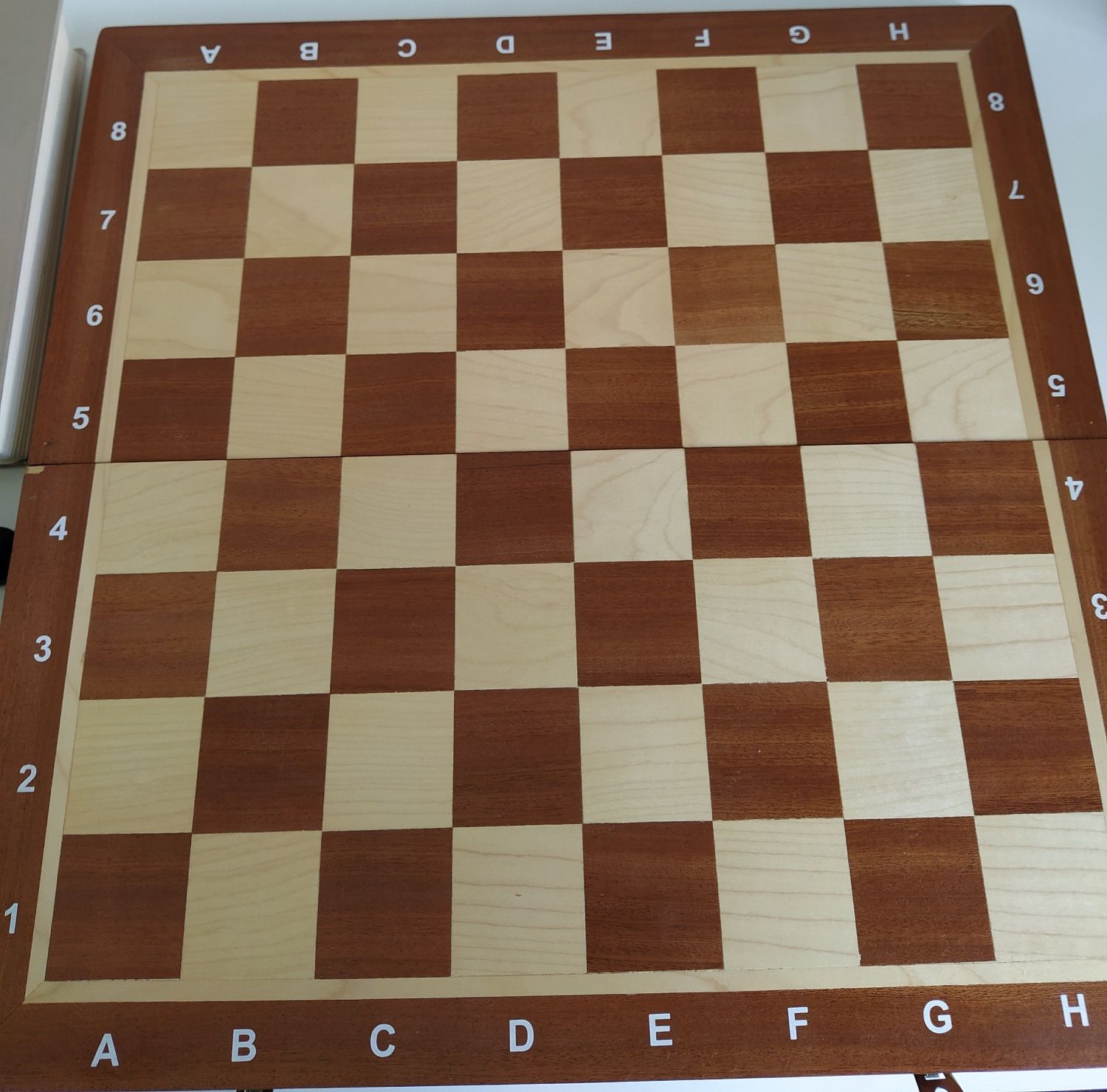 Szachy + szachownica drewniana