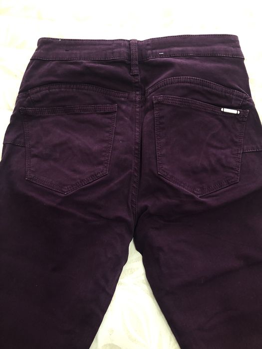 Calças roxas/lilas Mango nr 36 + portes