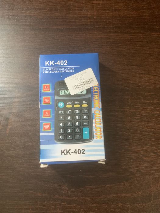 Kalkulator 11,4x6,5x2cm