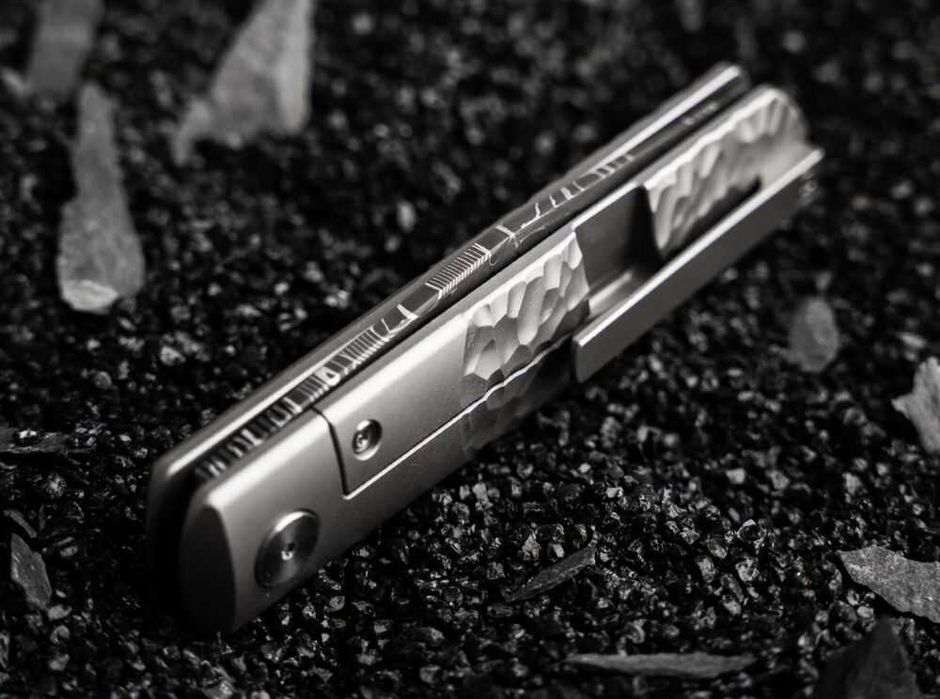 Nóż Böker Solingen BRLW Meteorite Damast