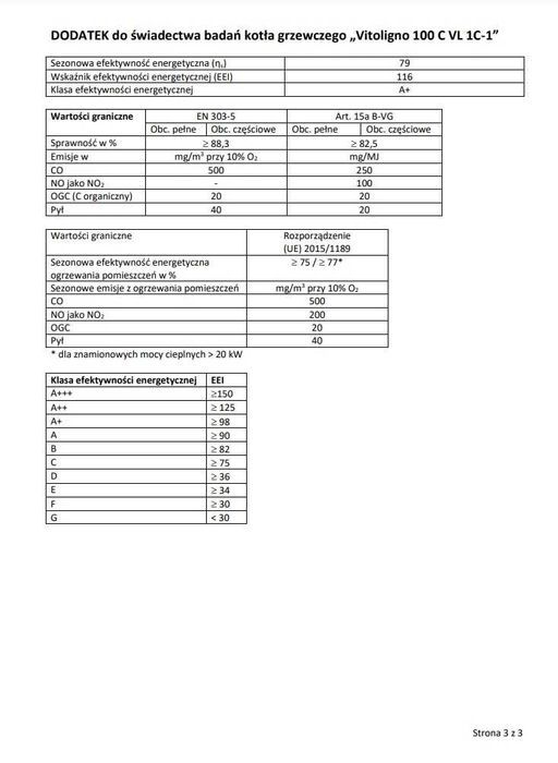 Kocioł VIESSMANN Vitoligno 100-C VLC1-1  20 kW na pellet