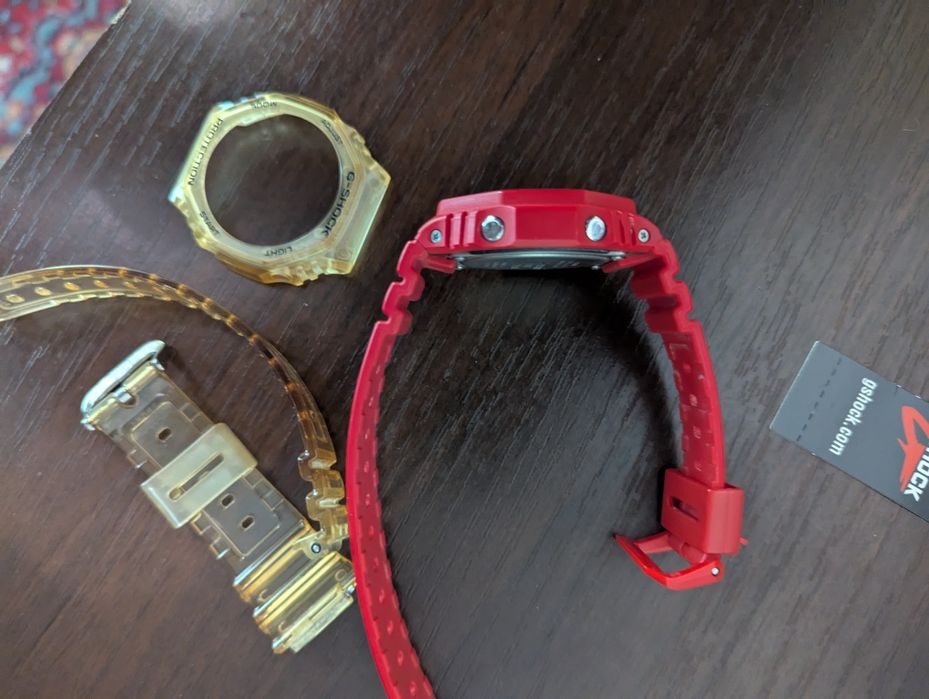 Годинники Casio g shock 2100 оригінал кастом