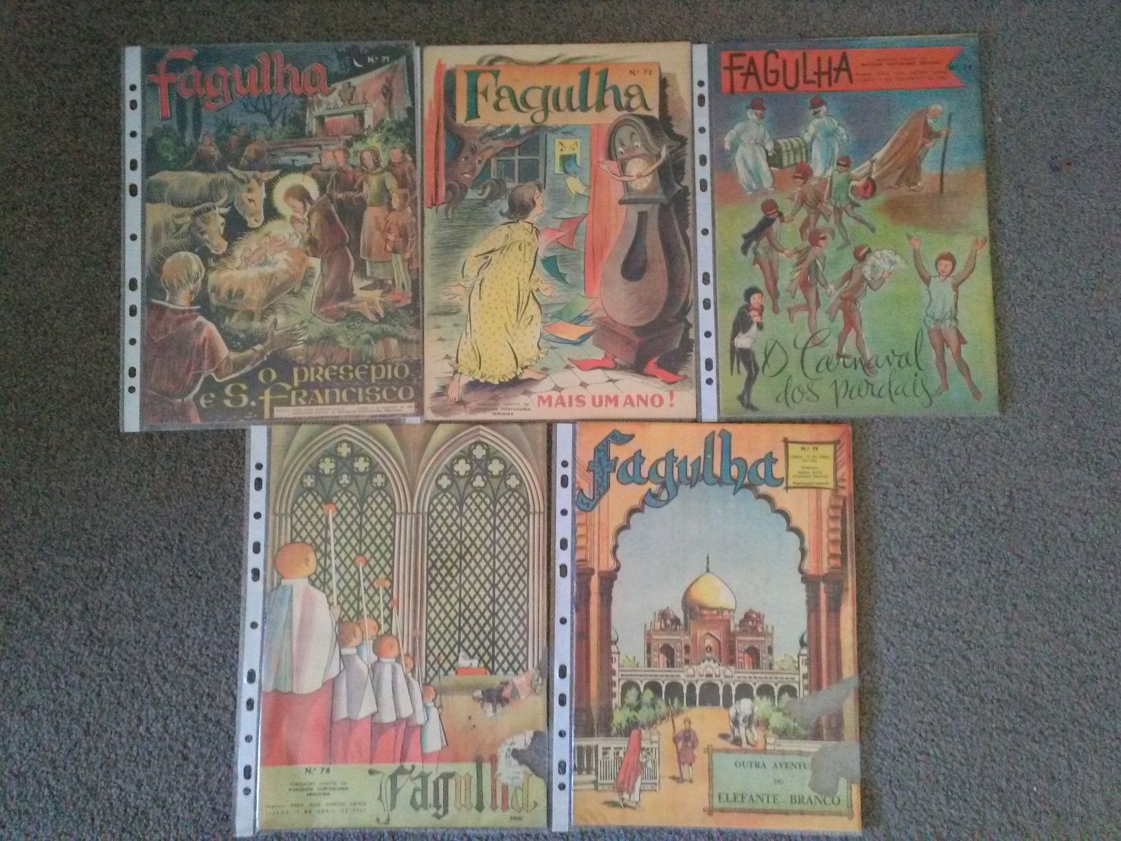 Revistas antigas Fagulha