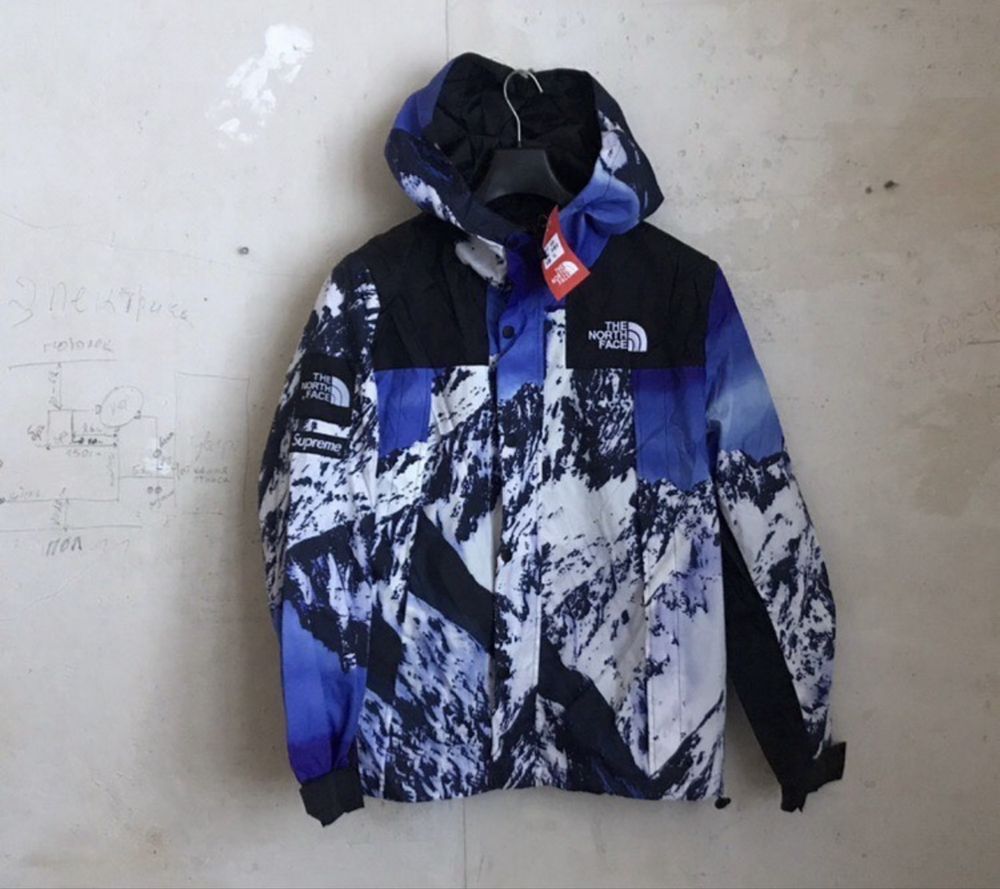 Куртка ветровка supreme tnf