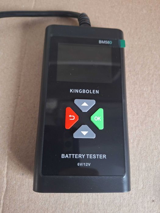 Тестер АКБ KINGBOLEN BM580.Тестер акумуляторів 6V / 12V