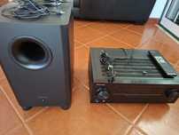Amplificador AV VSX-330-K + Subwoofer Pionner